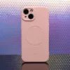 iLike Simple Color Mag Case per Samsung Galaxy A57 5G rosa