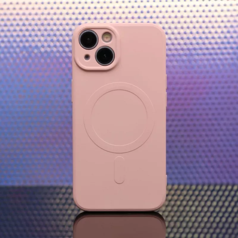 iLike Simple Color Mag Case per Samsung Galaxy A57 5G rosa