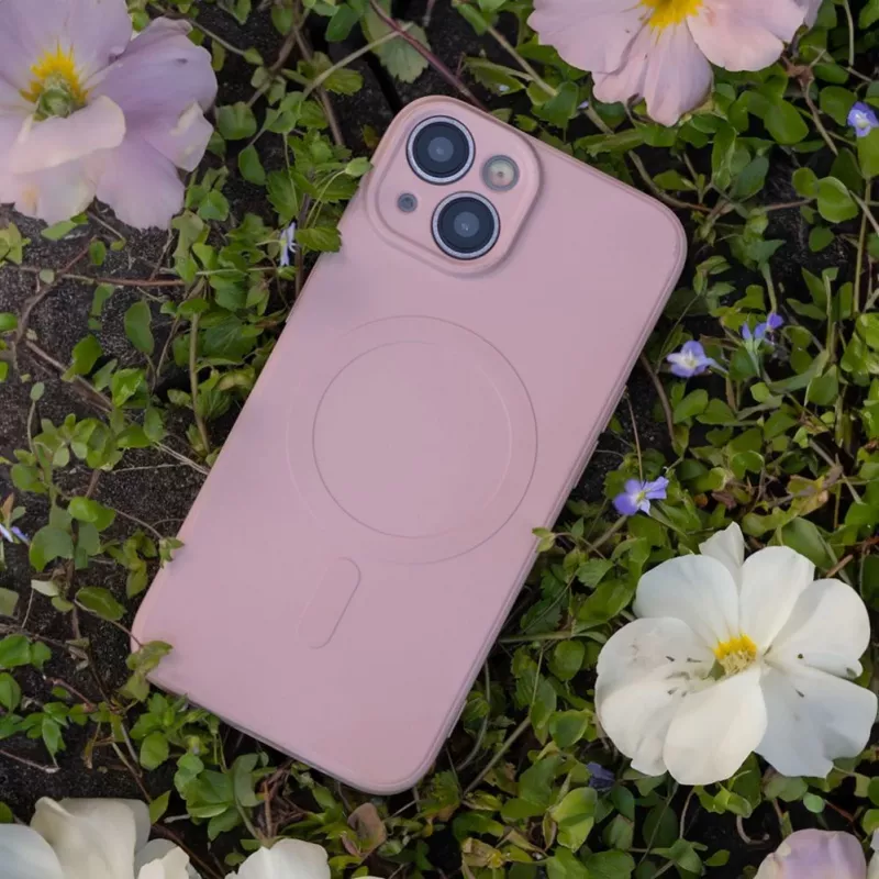 iLike Simple Color Mag Case per Samsung Galaxy A57 5G rosa