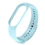 iLike Cinturino di Ricambio in Silicone per Smart Band 7 Azzurro