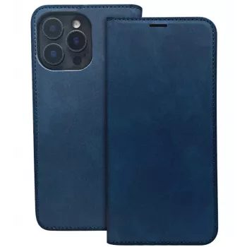 iLike Smart Suede Case per Samsung Galaxy A55 5G - blu navy