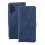 iLike Smart Velvet Book Case per Samsung Galaxy A26 5G - Navy Blue