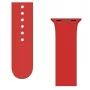 Cinturino in silicone iLike Strap APS per Apple Watch 8/7/6/5/4/3/2/SE (41/40/38mm) rosso