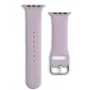 Cinturino in silicone iLike Strap APS per Apple Watch 8/7/6/5/4/3/2/SE (41/40/38mm) viola