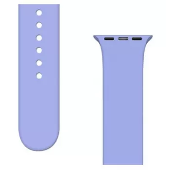 iLike Cinturino in silicone APS per Apple Watch Ultra / 8/7/6/5/4/3/2 / SE (45/44/42 mm) - viola