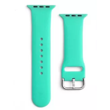 iLike Strap APS Cinturino in silicone per Apple Watch Ultra / Series 8/7/6/5/4/3/2 / SE (49/45/44/42mm) - menta