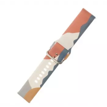 iLike Strap Moro cinturino in silicone per Samsung Galaxy Watch 46mm con motivo