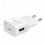 iLike caricabatterie da viaggio ITC01 bianco - caricabatterie da parete 5W USB-A con spina EU