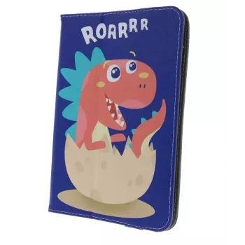 iLike Custodia folio universale Dino Roar per tablet 9-10 inch | motivo dinosauri multicolore