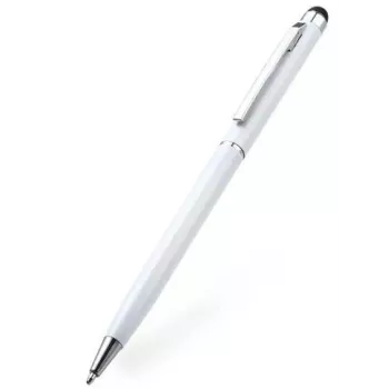 iLike Universale PN1 Stylus Capacitivo 2-in-1 con Penna (Smartphone e Tablet) Argento