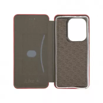 iLike Book Case Slim rossa per Xiaomi Poco M6 Pro