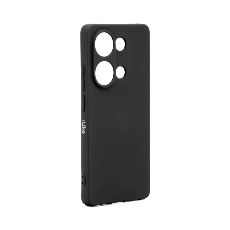 iLike Xiaomi Poco M6 Pro Custodia in silicone nano Nero