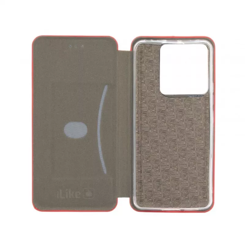 iLike Xiaomi Poco X6 custodia a libro Slim rossa