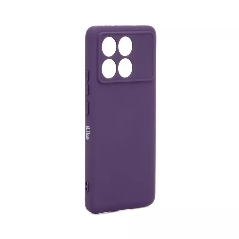 iLike Xiaomi Poco X6 Pro Custodia in silicone nano Lilla