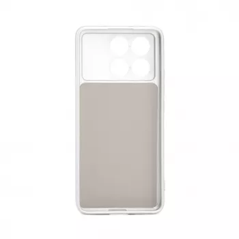 iLike Xiaomi Poco X6 Pro Custodia in silicone nano argento