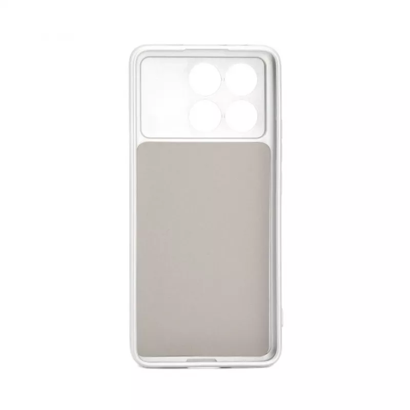 iLike Xiaomi Poco X6 Pro Custodia in silicone nano argento