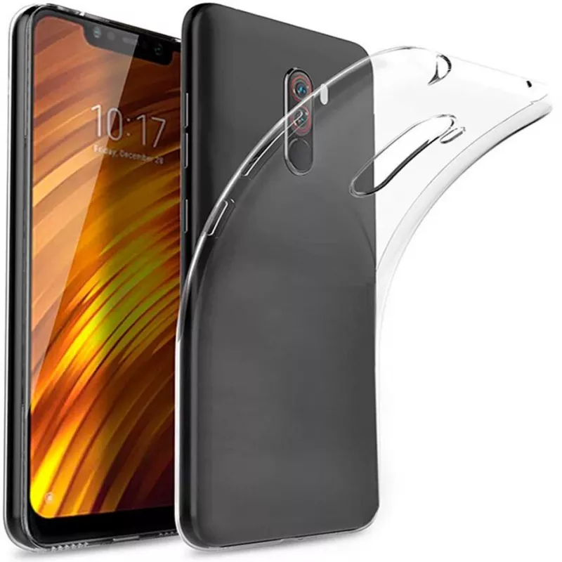 iLike Xiaomi Pocophone F1 TPU Ultra Slim 1mm Cover posteriore trasparente