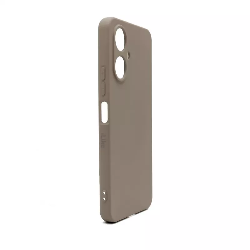 iLike Custodia in silicone nano per Xiaomi Redmi 13C 5G argento