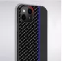 iLike Xiaomi Redmi 9C / 10A Custodia Tel Protect CARBON nero blu