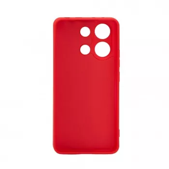 iLike Xiaomi Redmi Note 13 4G Custodia in silicone Nano rossa