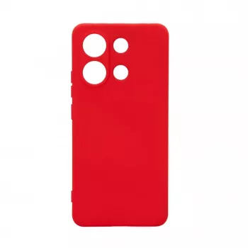 iLike Xiaomi Redmi Note 13 4G Custodia in silicone Nano rossa