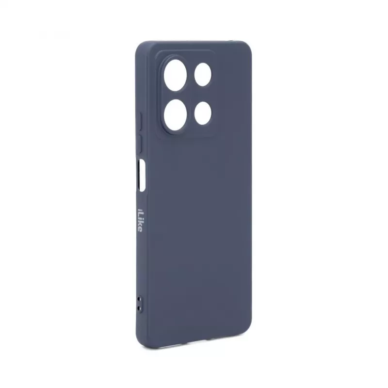 iLike Xiaomi Redmi Note 13 5G Custodia in Silicone Nano Blu Notte