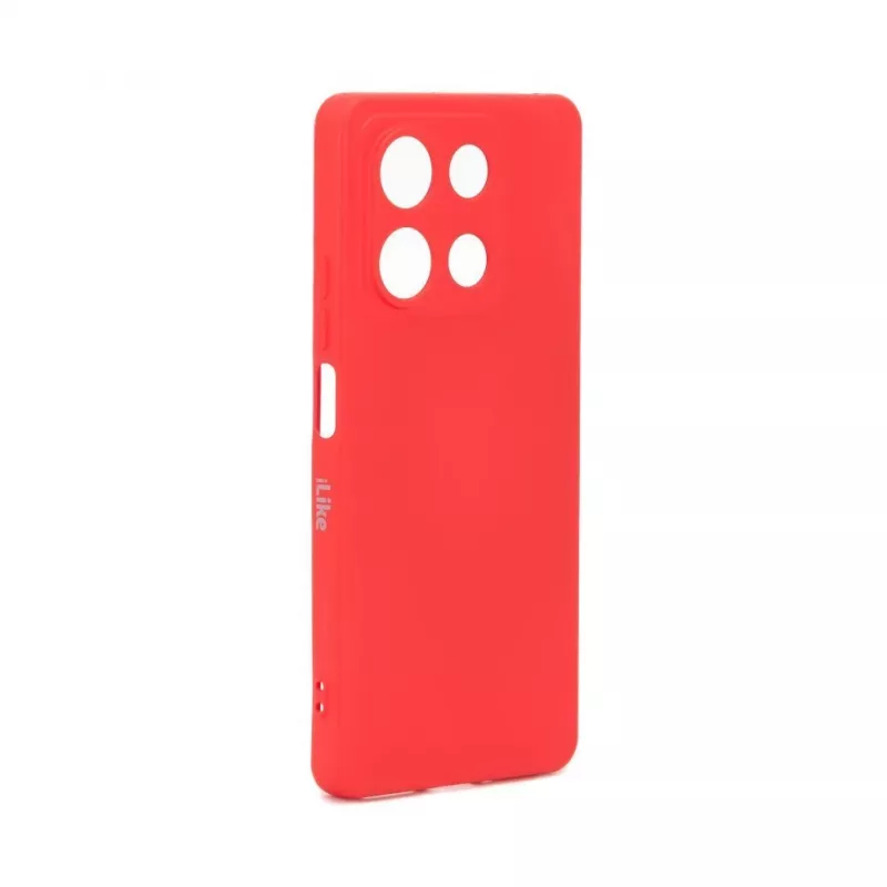 iLike Xiaomi Redmi Note 13 5G custodia in silicone Nano rosso