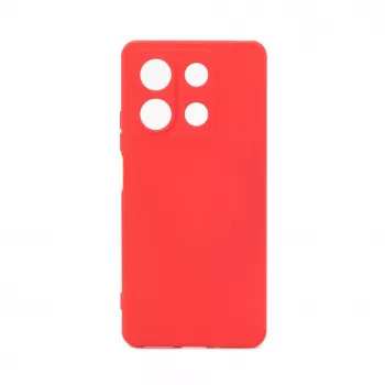 iLike Xiaomi Redmi Note 13 5G custodia in silicone Nano rosso