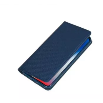 iLike Custodia a libro magnetica Smart Book per Xiaomi Redmi 9C blu navy