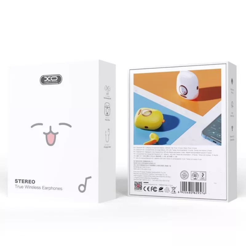 iLike XO auricolari Bluetooth G6 TWS bianco