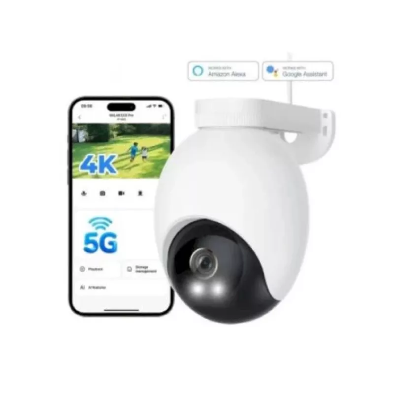 IMILAB EC6 Pro Telecamera esterna con faretto bianco