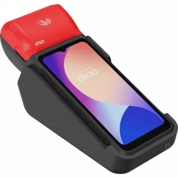 iMin I23M01 Swift 2 docking station - stazione di ricarica e hub di rete per terminale POS mobile, nero