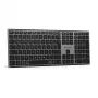 INATECK Tastiera ergonomica wireless QWERTZ Grigio