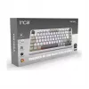INCA tastiera gaming RGB GraySwitch USB-C/BT 2,00 m bianco (IKG-455)