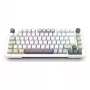 INCA tastiera gaming RGB GraySwitch USB-C/BT 2,00 m bianco (IKG-455)