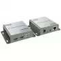 INCA KVM Extender HDTV-In/Out/Cat5e/6/USB-A 4K 60Hz Grigio