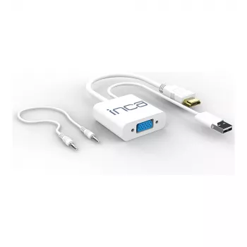 INCA convertitore VGA a HDMI + USB + audio IVTH-01
