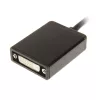 InLine cavo adattatore DisplayPort, DisplayPort maschio a DVI-D 24+5 femmina, nero, 0,2m