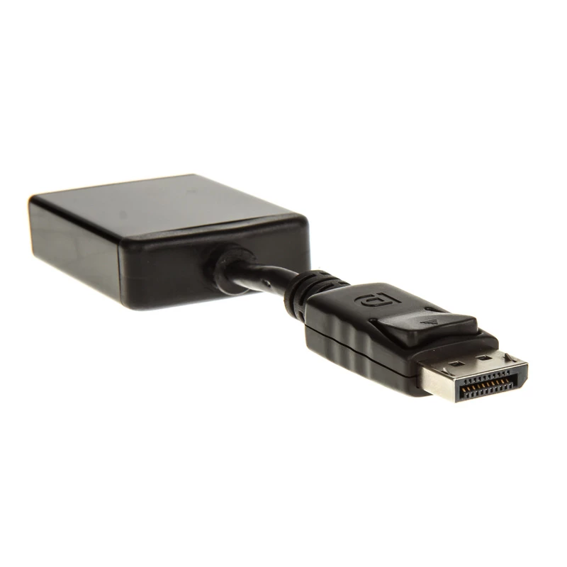 InLine cavo adattatore DisplayPort, DisplayPort maschio a DVI-D 24+5 femmina, nero, 0,2m