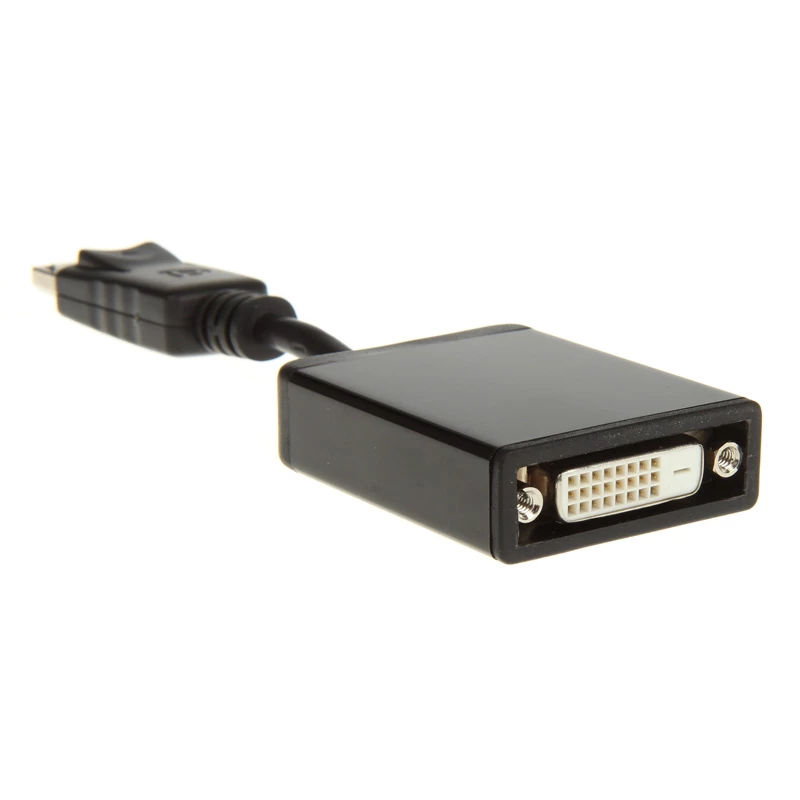 InLine cavo adattatore DisplayPort, DisplayPort maschio a DVI-D 24+5 femmina, nero, 0,2m