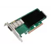 Intel Adattatore di rete Ethernet E835-CCQDA1 - Scheda di rete - PCIe 4.0 x16 / PCIe 5.0 x8 - 200 Gigabit QSFP28 x 1 - Confezione singola