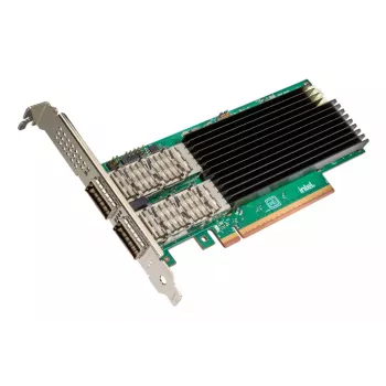 Intel Adattatore di rete Ethernet E835-CQDA2 - Scheda di rete - 10/25/50/100/200 Gigabit QSFP28 x 2
