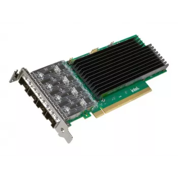 Intel Adattatore di rete Ethernet E835-XXVDA4 - Scheda di rete - PCIe 4.0 x16 - 10/25 Gigabit SFP28 x 4 (confezione da 5)