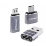 Intenso adattatore multiporta USB-C 3-in-1, USB-C a USB-A, USB-C, Micro USB, 480 Mbit/s, 60W PD, nero