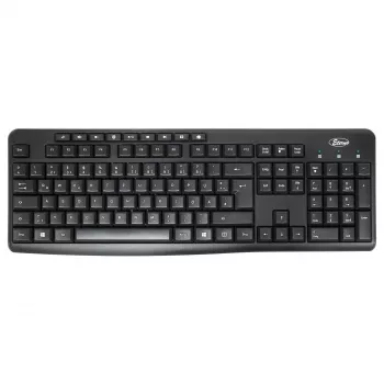 Inter-Tech AC KB-208 set tastiera e mouse wireless, nero (88884137)