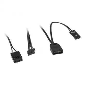 Inter-Tech ALSEYE X240 dissipatore CPU a liquido all-in-one, radiatore da 240 mm, 2 ventole PWM da 120 mm, ARGB, Intel & AMD