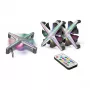 Ventola Inter-Tech 120x120x30mm ALSEYE HALO X12 Kit