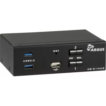 Inter-Tech IPC Switch KVM AC-21HUS HDMI, 4K@60Hz
