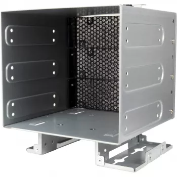 Inter-Tech IPC Staffa di montaggio ER-47045-2 - da 3,5 pollici a doppio SSD/HDD da 2,5 pollici, Nero
