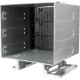 Inter-Tech IPC staffa di montaggio ER-47045-2 - da 3,5 pollici a doppio SSD/HDD da 2,5 pollici, nero